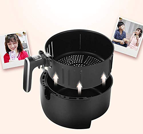 Air fryer 6,4L fiteuse sans huile numérique 2000W avec 8 programmes