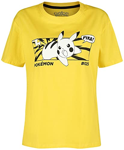 Difuzed Pokémon - Pika - Girlshirt, Größe:S