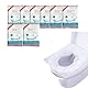 80 Stück YceLon Toilettenauflage Einweg, WC Auflage Für Unterwegs, Hygienische Toilettenauflagen, Für Reisen Und Öffentliche Toiletten
