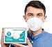 Produktbild FFP2 Maske CE Zertifiziert [10 Stück] CE1463 Atemschutzmaske Mundschutz, DERMATEST® sehr gut
