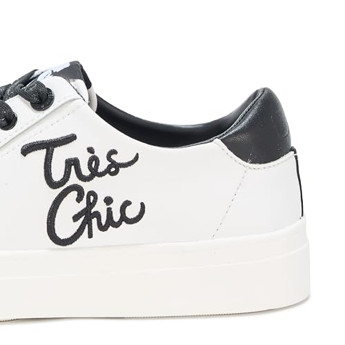 Image of Karl Lagerfeld Women's Cate Sayings Everyday Lace Up Sneaker