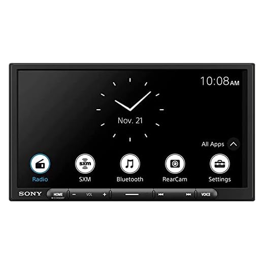 Sony XAV-AX6000 7-Inch Multimedia Receiver with Wireless Apple CarPlay/Android Auto, HDMI Video Input and Maestro Ready