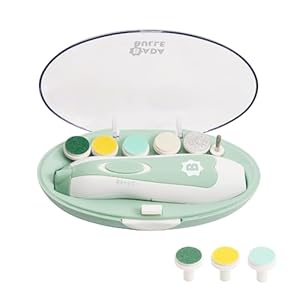 Badabulle Lima de uñas eléctrica con múltiples cabezales