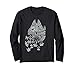 Star Wars Millennium Falcon Puzzle Manche Longue