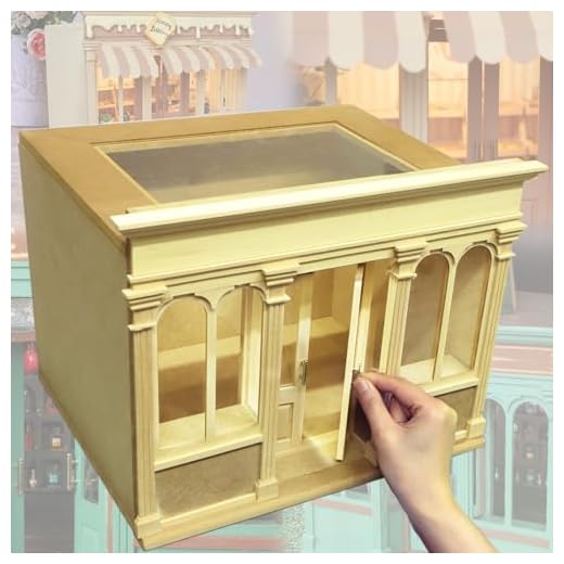 Creative Wooden Dollhouse Room Box