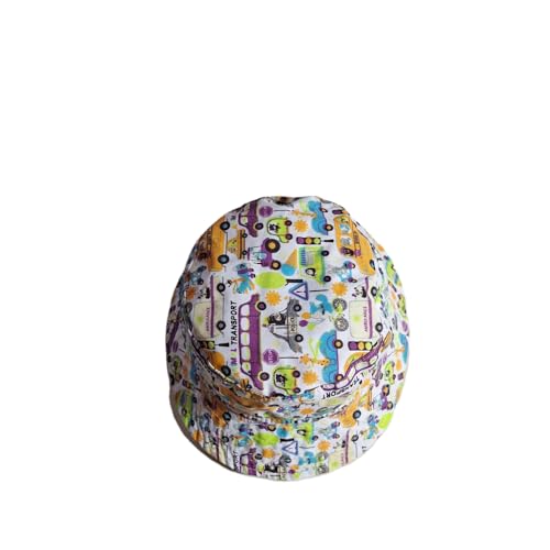 Chapéu Bucket Hat Infantil Estampado Atende bem até aos 4 anos Moderno em Peças Únicas 1677 DMAIS 72