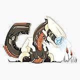 Horizon: Zero Dawn, Chibi Watcher and Flower Sticker Decal Size 5'