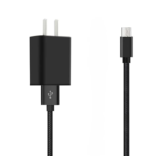 Micro USB Charger Replacement for Galaxy j3 s7 Edge Compatible with Samsung J7 S6 J3V Fast Charging Adaptive Android Phone Tablet Plug