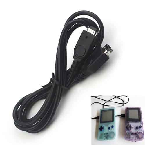 2 Player Link Câble Connect Cord, Câble de Liaison 2 Joueurs Remplacement Compatible avec Nin-tendo Game-boy Advance/Game-boy Advance SP Consoles Fil de...