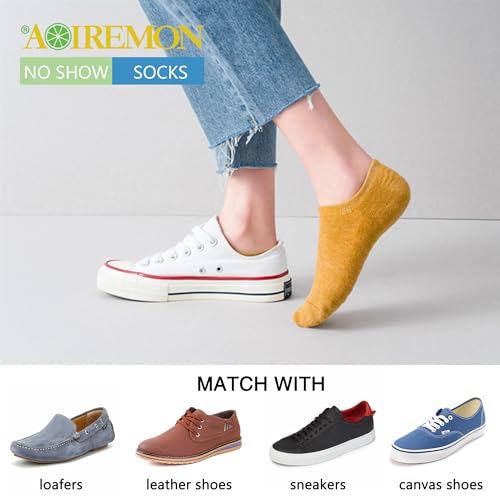 Image of No Show Athletic Socks 5-10 Pairs Hiking Running Ankle Socks For Women Cushion Low Cut Socks