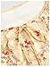 SOLY HUX Women's Vintage Floral Dress Summer Cap Sleeve Mini Dresses Going Out Beach Short Dress Yellow Floral Small