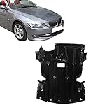 JustDrivably Front Engine Splash Shield Under Cover Lower Undercar Shield Rear Section Compatible with BMW 323i 325i 325xi 330i 330xi 328i 328xi 335i 335xi M3 335is 2006-2013