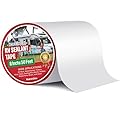CHUANGSEED RV Roof Tape White, 8 Inch X 50 Feet, RV Sealant Tape, Roof Patch Repair Tape for Camper Roof Repair, Trailer Roof Sealant, Stop Camper Roof Leaks, UV-Resistant, Weatherproof,Boat