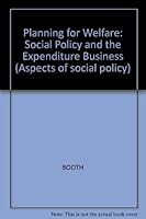 Planning for Welfare (Aspects of social policy) 0631195602 Book Cover