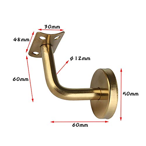 Support de main courante en acier inoxydable robuste pour garde-corps durable