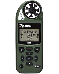 Kestrel 5500 Wetterzähler mit LiNK