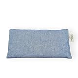 ZAFUZEN Augenkissen Sky – Augenkissen mit natürlichem Lavendel und Reis, Naturbaumwolle, Yoga & Meditation, Entspannung und Ruhe