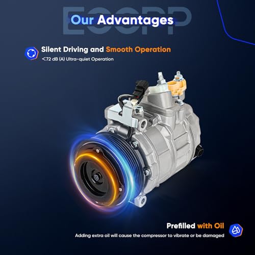 Image of ECCPP AC Compressor Fit for Ford Edge Explorer 2.0L 2012 2013 2014