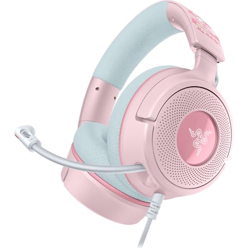 Razer Kraken V4 X Wired USB-C &amp; Type A Gaming Headset, My Melody Edition - image 9