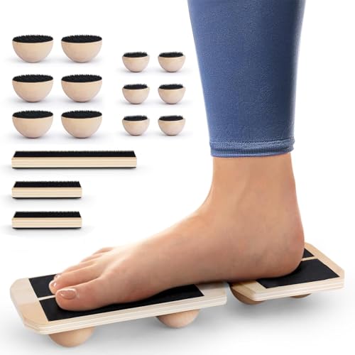 GREATRICH Balance Board Kinder, Blackboard Fußtrainer mit 3 Stärkenstufen,...