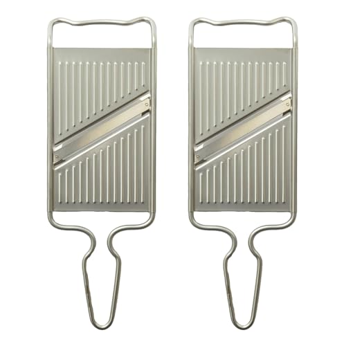 Set de 2 Cortadores Japoneses Doble Filo Acero Inoxidable miniatura 1
