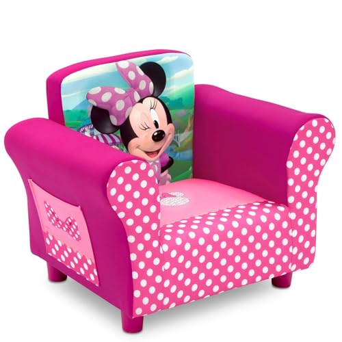Delta Children Upholstered Chair, Disney Minnie Mouse