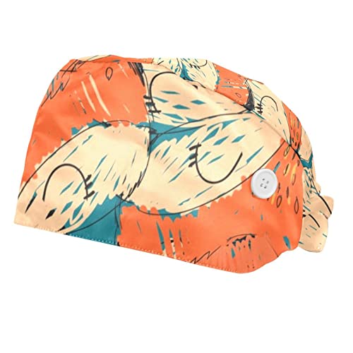 Casquettes de travail ajustables pour femmes et hommes anti-sueur