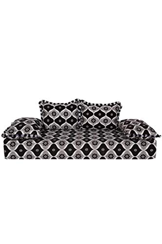 Orientalisches Sofa Couch Junus 200cm groß 3 Sitzer | Marokkanische Couchgarnitur für Wohnzimmer inklusive Sofakissen… – Bild 5