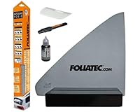 FOLIATEC Scheibentönungsfolie Tönungsfolie für Autoscheiben, BLACKNIGHT Reflex Light, 76 x 300 cm, mit ABG, 65% Verdunkelung