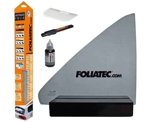 Image of FOLIATEC Window Tint Film, Blacknight Light, 51 x 400 cm + 76 x 152 cm, with ABG, 65% Blackout