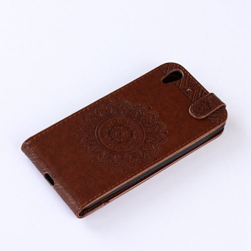 Custodia Huawei Y6 II,Ukayfe Flip Cover Case