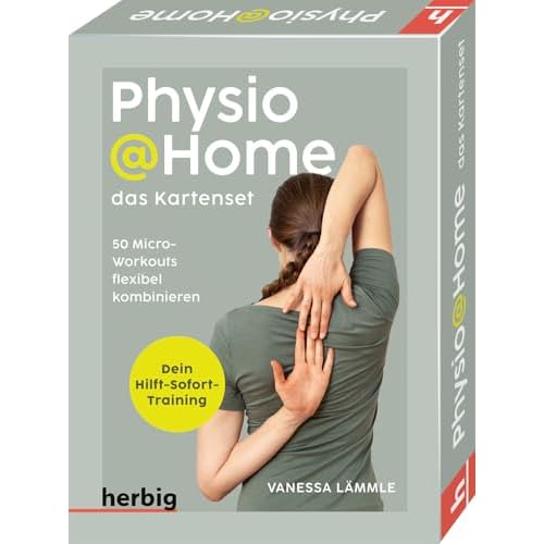 Physio@Home - das Kartenset: 50 Micro-Workouts flexibel kombinieren. Dein Hilft-Sofort-Training ohne Geräte. Für mehr Beweglichkeit im Alltag