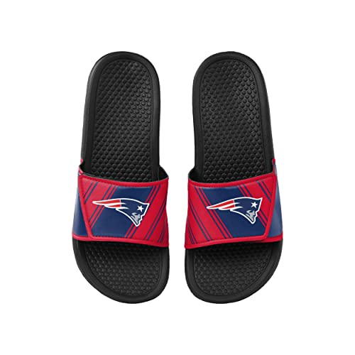 Image of FOCO mens NFL Team Logo Legacy Sport Slide Sandals