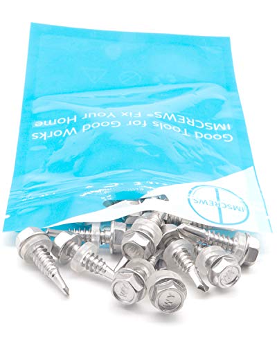 Vis auto-foreuses hexagonales IMScrews en acier inoxydable 410 durable - 7