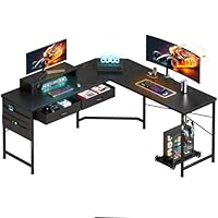 YeTom L字デスク PCデスク 125cm×125cm ビンテージ