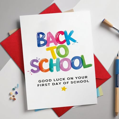 Podagree Back to School Card, First Day of School Card, Teacher Card — view 2