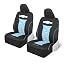 Seat Covers-Light Blue