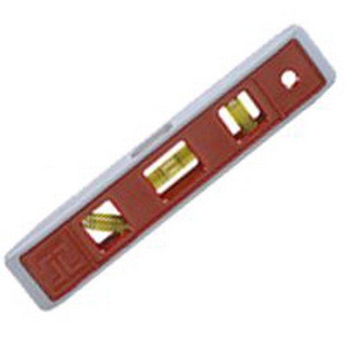 Johnson Structo-Cast 9 in. Plastic Torpedo Level 3 vial