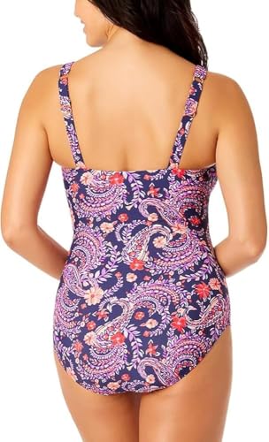 Lands' End Women's Sweetheart Neckline Shirred One Piece Swimsuit3