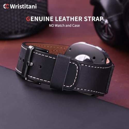 Image of Wristitani Leather Strap for Samsung Galaxy Watch Ultra /9 /8 /7 /6 /5 /4