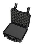 SKB Injection Molded Cubed Foam Equipment Case (Black, 9- Inch x 7- Inch x 4- Inch)