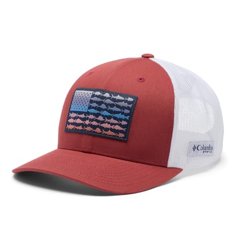 Image of Columbia PFG Fish Flag Mesh Snapback