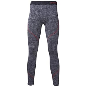 Mens Premium Gym Training Leggings door Sundried – Hardlopen Fitness Black Tights