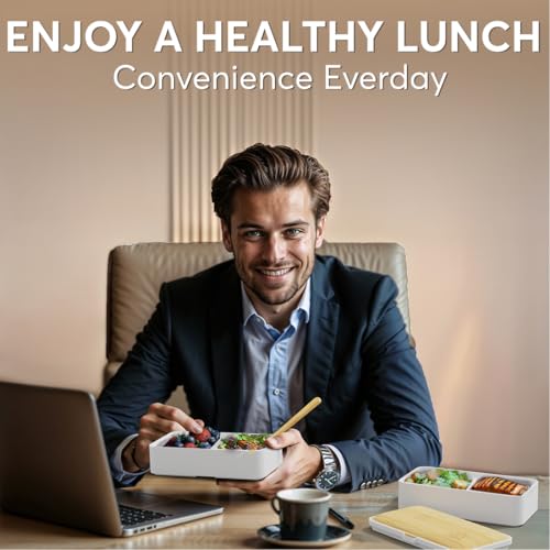 Image of Umami Bento Box Adult, Leakproof, All-in-1 Lunch Containers for Adults