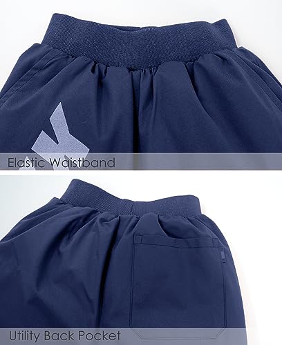 SEAUR Kids Toddler Snow Pants Boys Girls Warm Down Pants Lightweight Windproof Winter Puffer Trousers for Child Activewear3