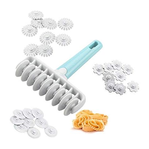 HSOMiD Wheel Roller Pastry Mould Household Baking Pastry Tools Wheels Time-Saver Dough Craft Pie Pastry Dough Lattice Cutter Cover