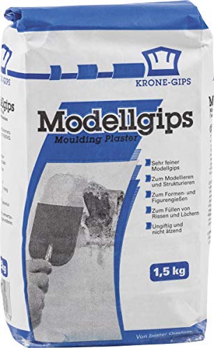 Modelliergips Knorr Prandell Krone, 1,5 kg, weiß