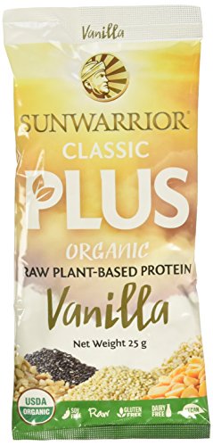Sunwarrior Classic Plus Sachets Mélange de Protéines Vanille 12 x 25 g Cover
