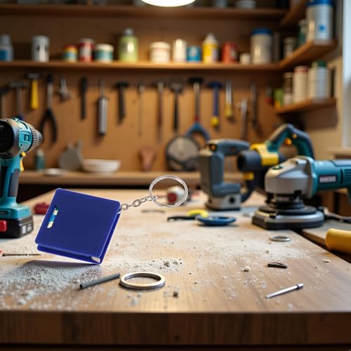 Cinta Métrica Multifunción con Nivel y Regla en Llavero miniatura 5