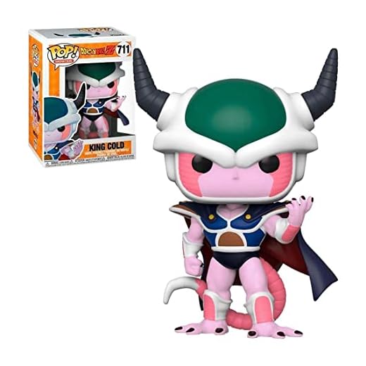 Funko , Multicolor, 45345 Pop Animation: DBZ - King Cold